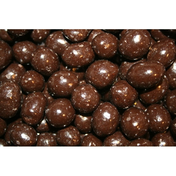 BAYSIDE CANDY DARK CHOCOLATE PEANUTS, 1LB