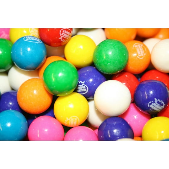 BAYSIDE CANDY DUBBLE BUBBLE GUMBALLS 16mm or 0.62 inch GUMBALLS-2LBS (410 COUNT)