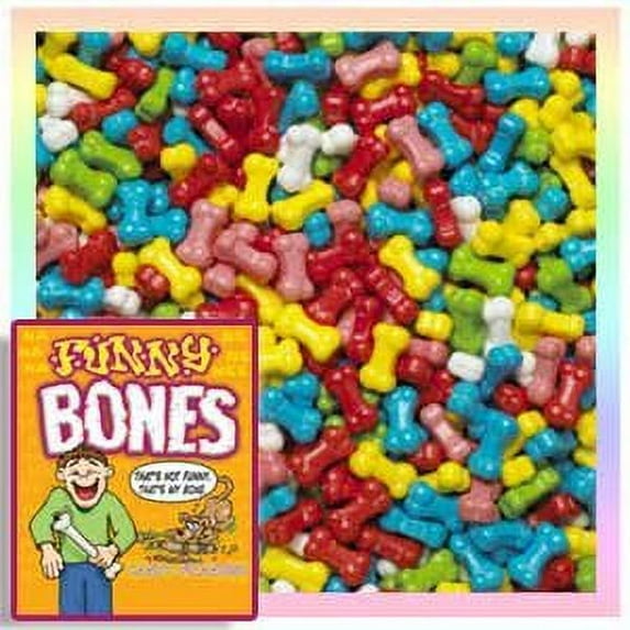 BAYSIDE CANDY FUNNY BONES CANDY, 5LBS