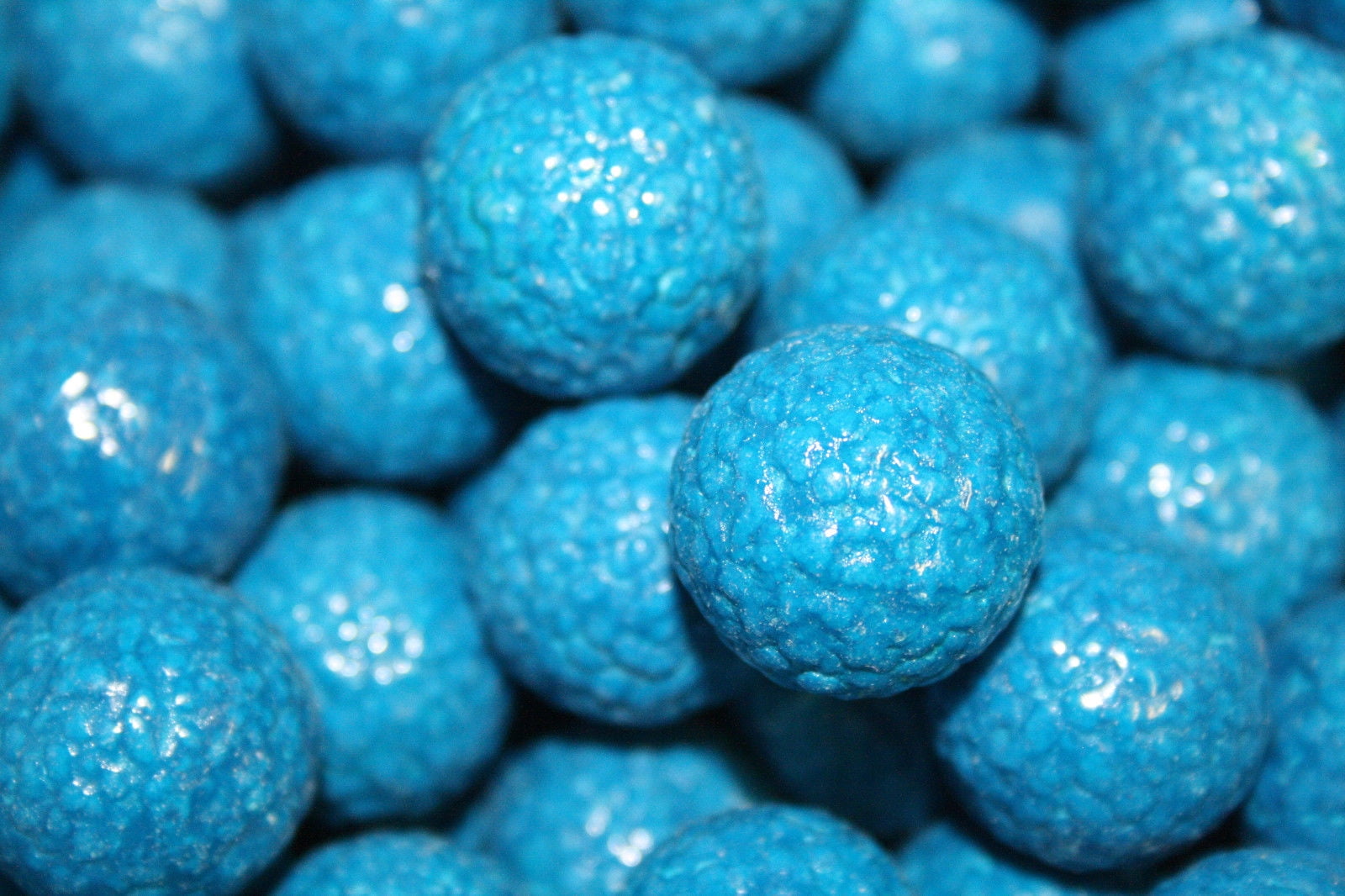 BAYSIDE CANDY GUMBALLS BLUE RASPBERRY BUBBLE GUM 25mm or 1 inch , 5LBS