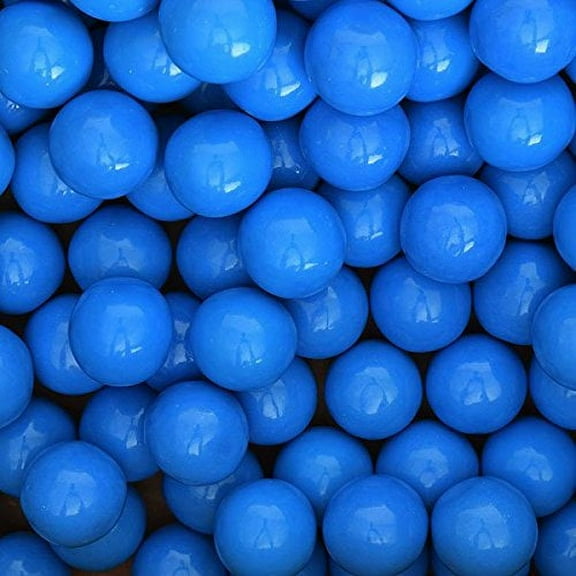 BAYSIDE CANDY GUMBALLS BLUEBERRY SMOOTHIE BUBBLE GUM 25mm or 1 inch , 2LBS