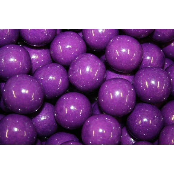 BAYSIDE CANDY GUMBALLS PURPLE 25mm or 1 inch , 2LBS