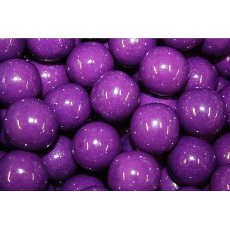 BAYSIDE CANDY GUMBALLS PURPLE 25mm or 1 inch , 5LBS
