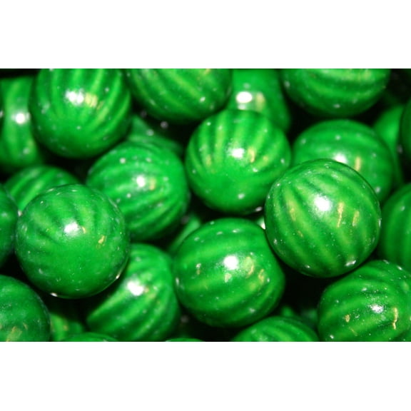 BAYSIDE CANDY GUMBALLS WICKED WATERMELON BUBBLE GUM 25mm or 1 inch, 2LBS