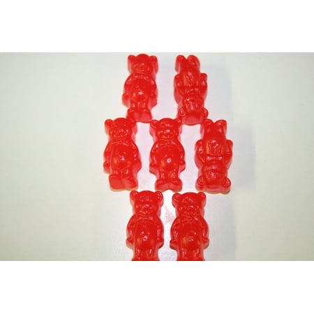 BAYSIDE CANDY GUMMY JUJU BEAR CINNAMON, 5LBS