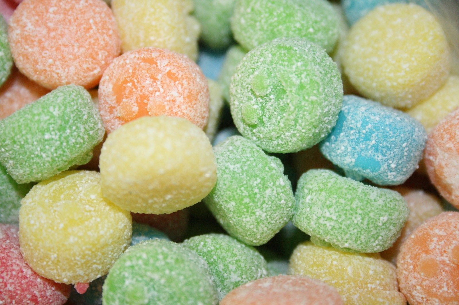 BAYSIDE CANDY GUMMY SOUR POPPERS, 2LBS