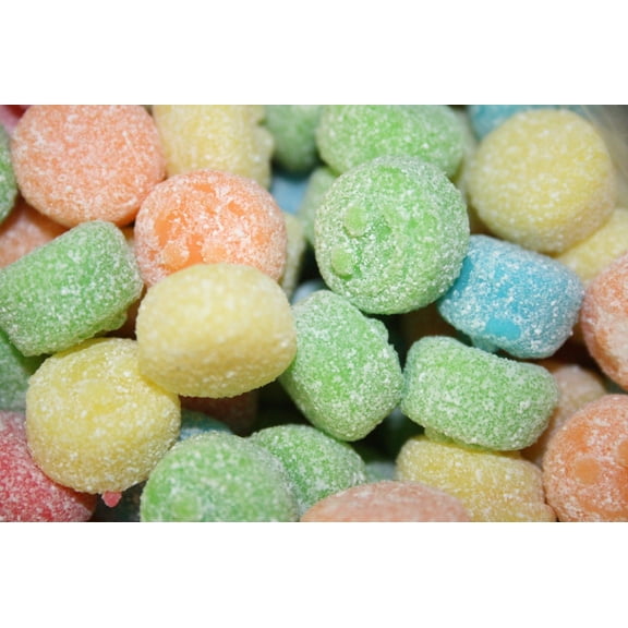 BAYSIDE CANDY GUMMY SOUR POPPERS, 2LBS