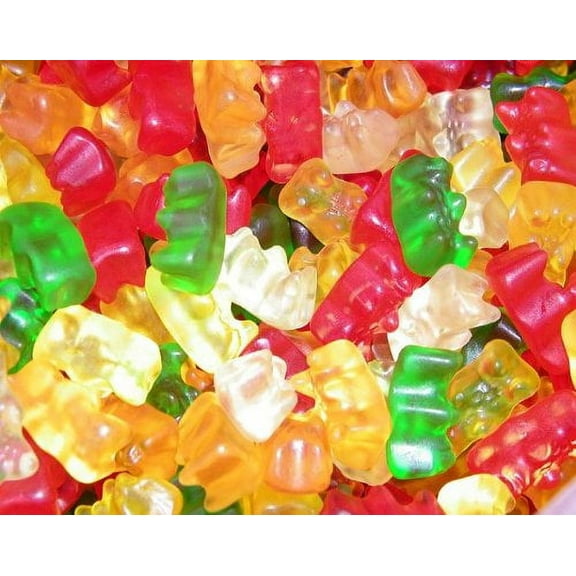 BAYSIDE CANDY HARIBO GUMMI GOLD BEARS, 5LBS