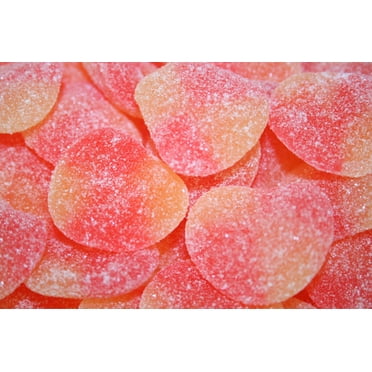 BAYSIDE CANDY HARIBO GUMMI PEACHES, 1LB