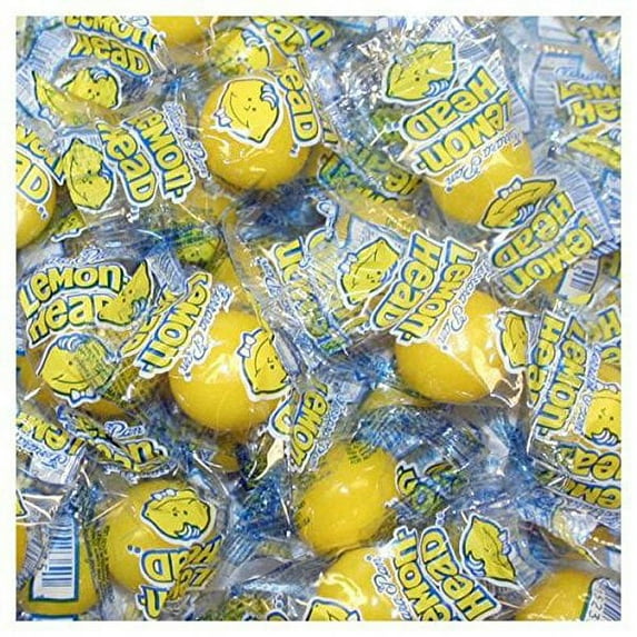 BAYSIDE CANDY LEMONHEADS WRAPPED, 5LBS