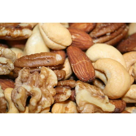 BAYSIDE CANDY MIXED NUTS DELUXE ROASTED UNSALTED, 2LBS