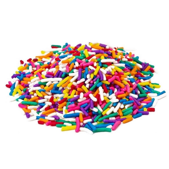 BAYSIDE CANDY RAINBOW SPRINKLES, 5LBS