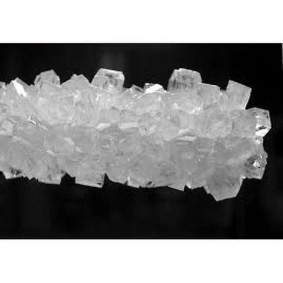 BAYSIDE CANDY ROCK CANDY CRYSTALS ON STRINGS WHITE, 2LBS