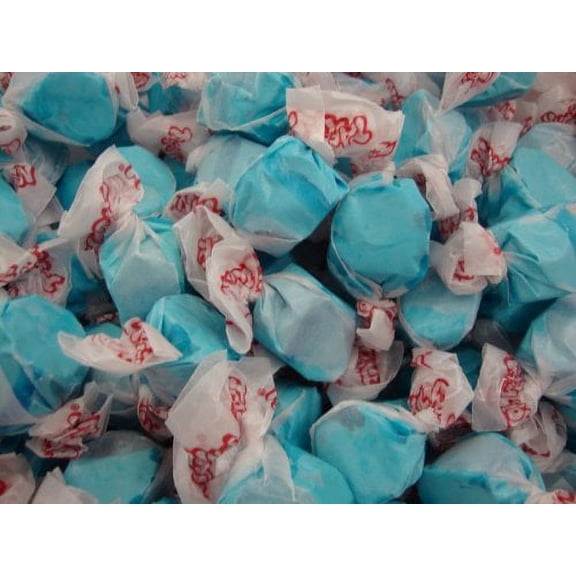 BAYSIDE CANDY SALT WATER TAFFY BLUE RASPBERRY, 5LBS