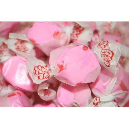 BAYSIDE CANDY SALT WATER TAFFY CHERRY, 2LBS