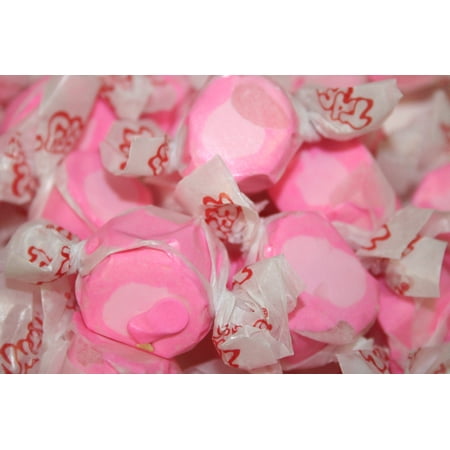 BAYSIDE CANDY SALT WATER TAFFY STRAWBERRY, 5LBS
