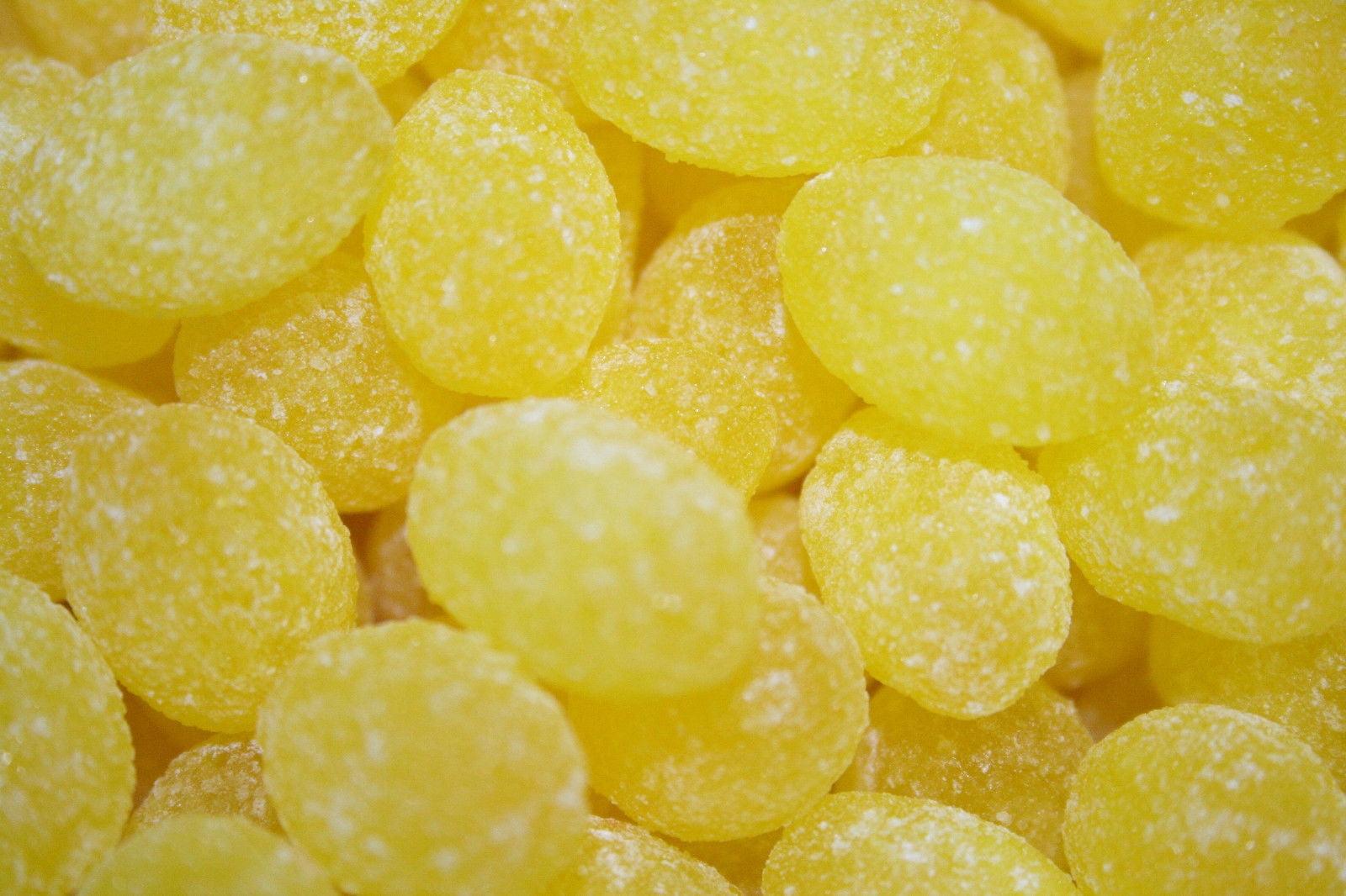BAYSIDE CANDY SANDED LEMON DROPS HARD CANDY,  1LB