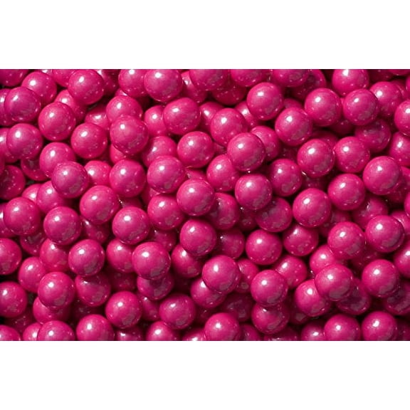 BAYSIDE CANDY SIXLETS SHIMMER BRIGHT PINK, 5LBS
