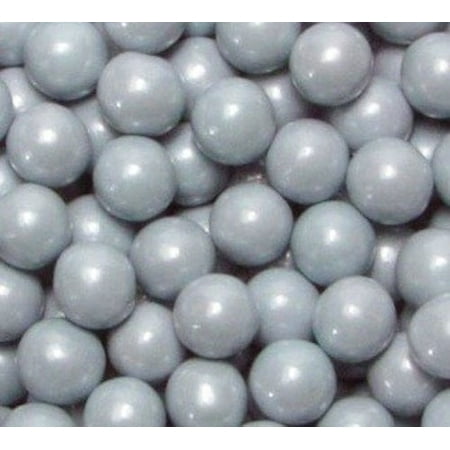 BAYSIDE CANDY SIXLETS SILVER, 5LBS