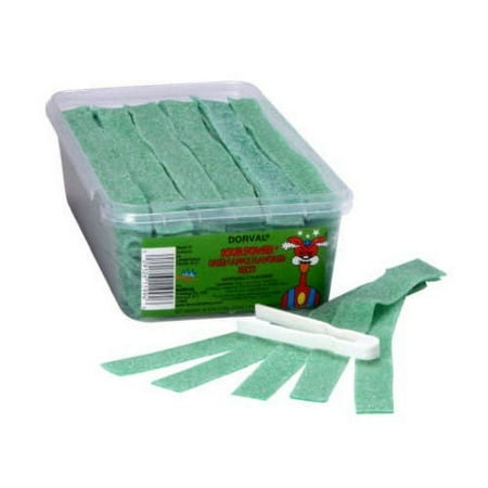 BAYSIDE CANDY SOUR POWER BELTS APPLE 150CT TUB,