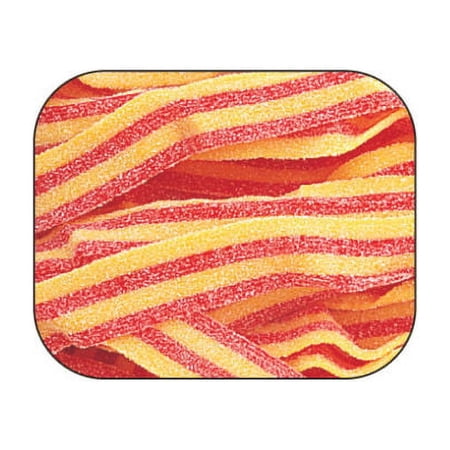 BAYSIDE CANDY SOUR POWER BELTS STRAWBERRY BANANA, 1LB