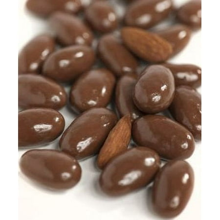 BAYSIDE CANDY SUGAR FREE MILK CHOCOLATE ALMONDS, 1LB