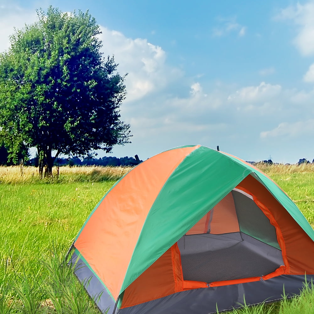 BAYUELSWU Beach Tent Sun Shelter, Quick Set Up 2-Person Camping Tent ...