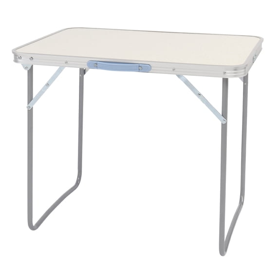 BAYUELSWU Foldable Camping Table, 2Ft Small Folding Table Aluminum Lightweight Table for Picnic Beach BBQ Cooking