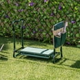 thumbnail image 1 of BAYUELSWU Garden Kneeler Seat, Foldable Durable Garden Stool with Large Garden Tool Bags Portable for Seniors, Family Gardeners (Green), 1 of 9