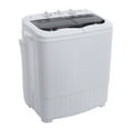 thumbnail image 1 of BAYUELSWU Portable Washing Machine14.3Lbs Twin Tub Washing Machine Low Noise for Home, Apartment, Dorms, 1 of 9