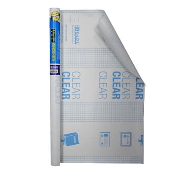 BAZIC 18" X 1.5 Yard Clear Self Adhesive Book Cover Case of 48