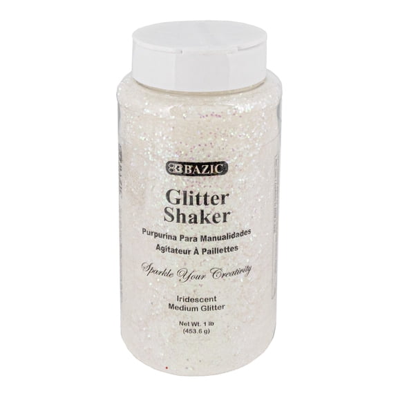 BAZIC 1lb / 16 oz Silver Glitter