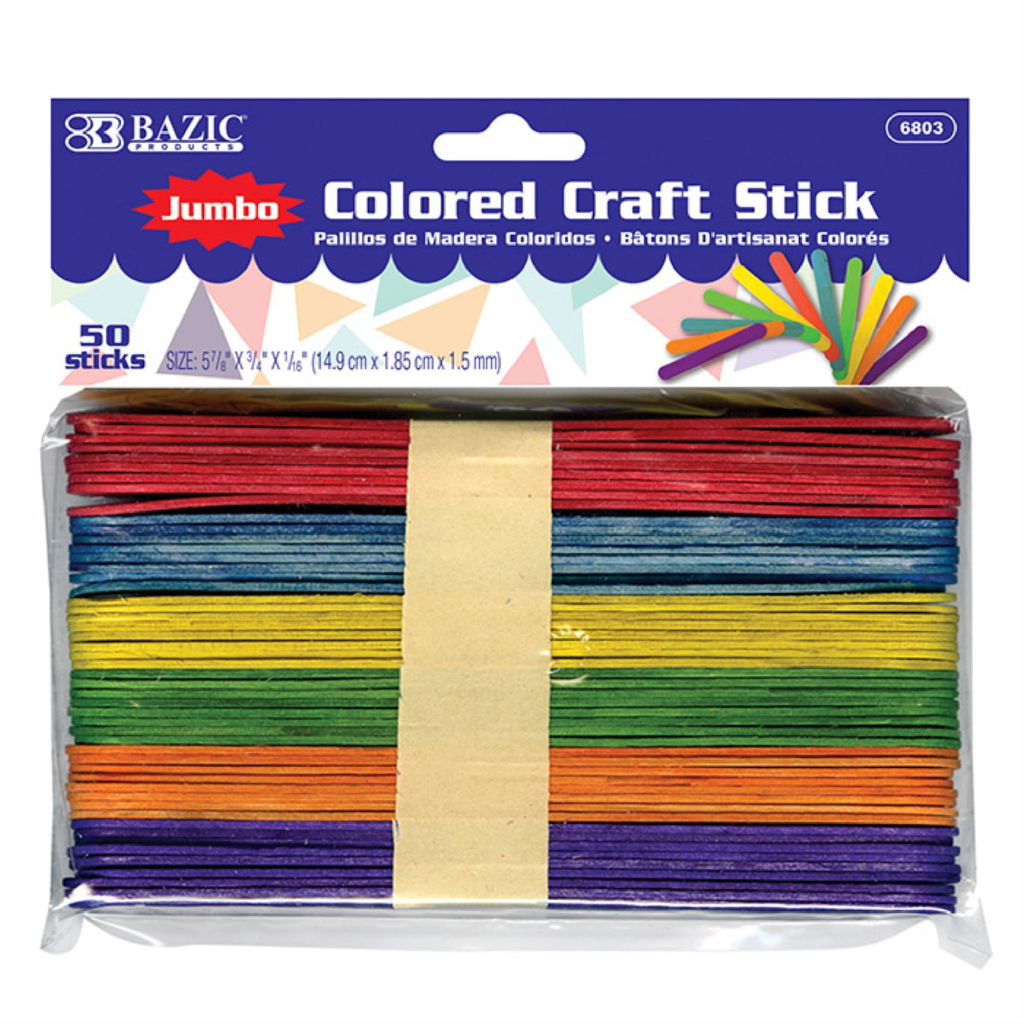 BAZIC 2 Oz./ 56.70 g Assorted Sizes Black Color Rubber Bands /Case Qty - 36
