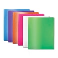 thumbnail image 1 of BAZIC 2 Pockets Poly Folder, Bubble Portfolio Document Folders, 48-Pack, 1 of 7