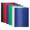 thumbnail image 1 of BAZIC 2 Pockets Poly Folder, Cubic Portfolio, Document Folders, 6-Pack, 1 of 7