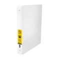 thumbnail image 1 of BAZIC 3 Ring Binder 1" Economy Binders White, Hold 175 Sheets, 1-Count, 1 of 5