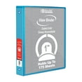 thumbnail image 1 of BAZIC 1 Inch Cyan 3-Ring View Binder w/ 2-Pockets, 1 of 8