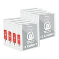 thumbnail image 1 of BAZIC 3 Ring Binder 2" View Binders Slant D Ring Organizer - White, Hold 500 Sheets, 12-Count, 1 of 8