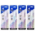 thumbnail image 1 of BAZIC 4-Color Fashion Ballpoint Pen, 1.0mm Bold Medium Point Retractable Multicolor Pen w/ Cushion Grip, 24-Packs, 1 of 7