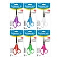 thumbnail image 1 of BAZIC 5" Pointed Tip School Scissors, Stainless Steel, Assorted Color, 6-Pack, 1 of 6