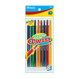 Mini Twist up Crayons , Fun for Little Fingers , Eight Different