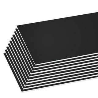 Whole PVC Foam Board - Black - 1/2 inch thick