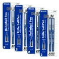thumbnail image 1 of BAZIC Callum 0.5mm Rollerball Pen, Blue Ink Needle Tip Fine Point Ink Pens (2/Pack), 4-Packs, 1 of 7