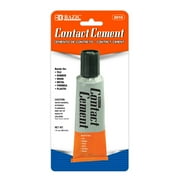 BAZIC Contact Cement Adhesive Glue 1 Oz. (30mL), Super Stong Bonds to Tile Rubber Wood Metal Formica Plastic, 144-Pack