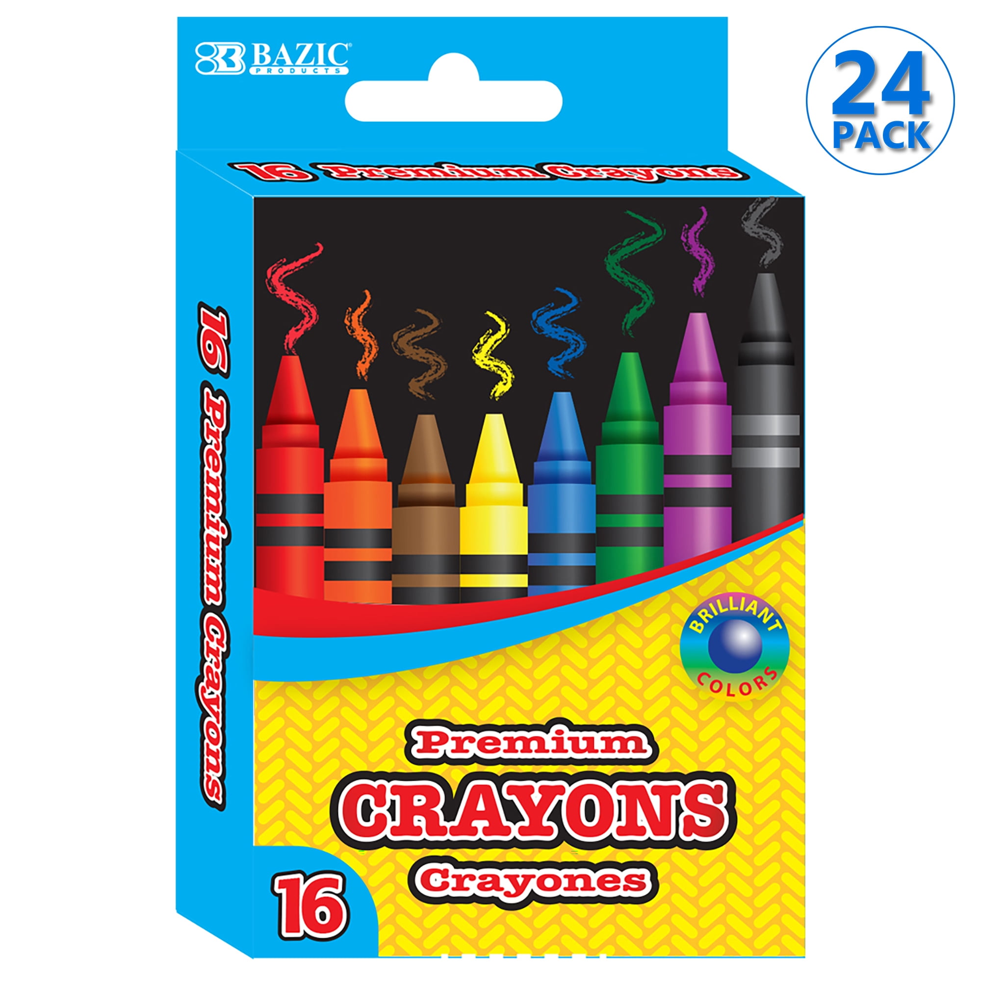 Crayola. 520336 Large Crayons, 16 Colors/Box 