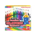 thumbnail image 1 of BAZIC Crayons 64-Count Coloring Crayon Set w/ Sharpener (64/Pack), 24-Packs, 1 of 7