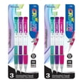 thumbnail image 1 of BAZIC Crown Mechanical Pencil 0.5mm, Soft Grip, (3/Pack), 2-Packs, 1 of 7