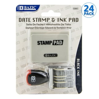 Inkpad Stamps Black, Stamp Blue Ink Pad, Deli Stamp Pad, Black Ink Pad