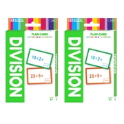 BAZIC Division Flash Cards, 36 Cards, Self-Checking