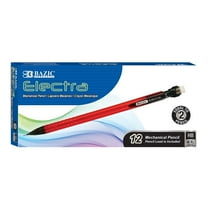 BAZIC Electra Mechanical Pencil 0.7mm, Latex Free Eraser, Total 12-count
